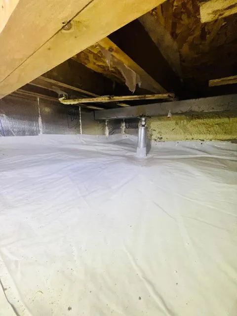 Problème d'isolation et de renforcement dans le vide sanitaire à Montréal-Nord, QC