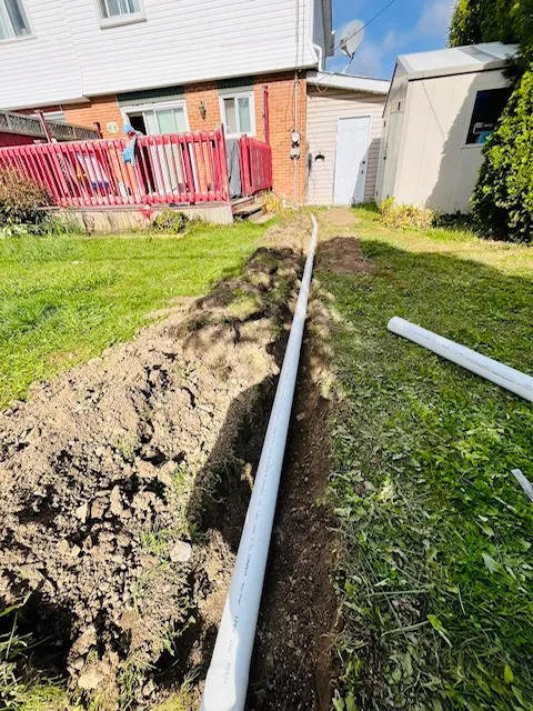Solution Against Basement Water Infiltration with Interior Drain System in Laval, QC