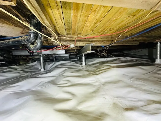 Problème d'isolation et de renforcement dans le vide sanitaire à Rigaud Québec, QC