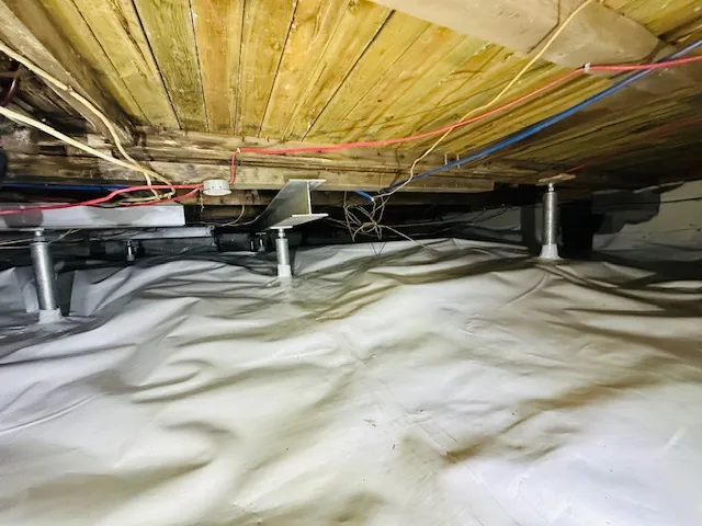 Problème d'isolation et de renforcement dans le vide sanitaire à Rigaud Québec, QC