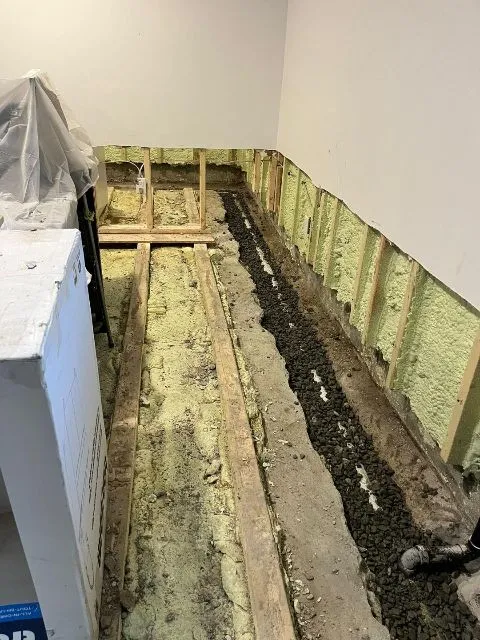 Imperméabilisation du Sous-Sol par l’Intérieur à Rosemère, QC