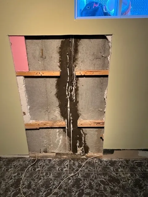 Seal and repair a foundation crack in Lasalle, QC. After Seal and repair a foundation crack in Lasalle, QC. After