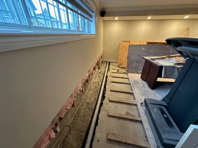 Imperméabilisation et Installation de drain intérieur à Chomedey, Laval, QC