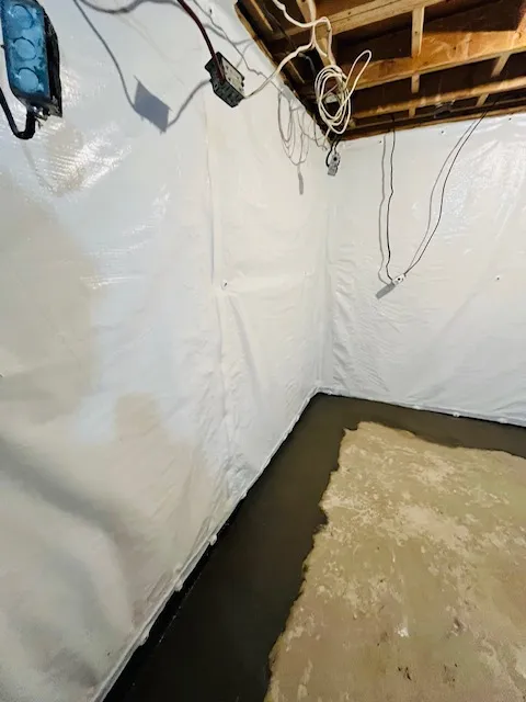 Solution Against Basement Water Infiltration with Interior Drain System in Laval, QC