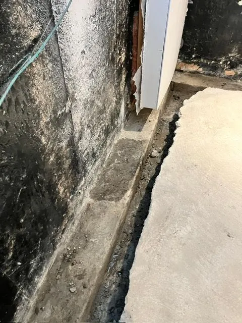 Solution Against Basement Water Infiltration with Interior Drain System in Mascouche, QC