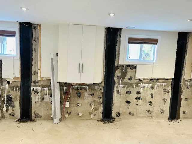 Foundation Reinforcement and Interior Crack Repair Solution in Laval, QC Foundation Reinforcement and Interior Crack Repair Solution in Laval, QC