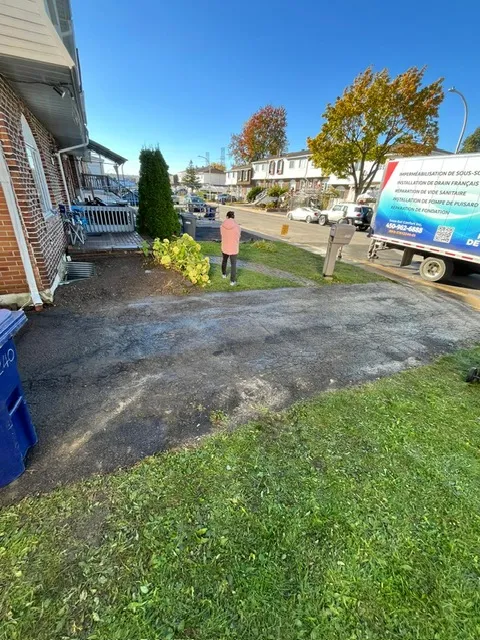 Solution Against Basement Water Infiltration with Interior Drain System in Laval, QC