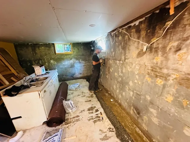 Interior Basement Waterproofing in Pointe-aux-Trembles, QC