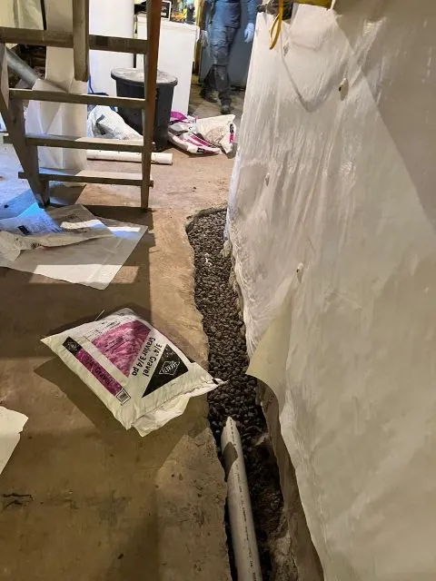 Imperméabilisation du sous-sol de l'intérieur à Saint-Rose, QC Imperméabilisation du sous-sol de l'intérieur à Saint-Rose, QC