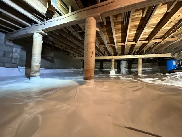 Encapsulation de vide sanitaire à Harrington, QC