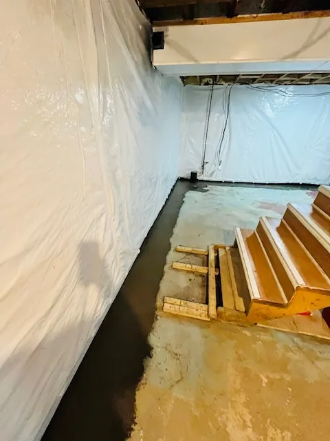 Solution Against Basement Water Infiltration with Interior Drain System in Laval, QC