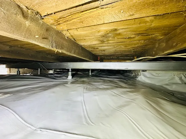 Problème d'isolation et de renforcement dans le vide sanitaire à Rigaud Québec, QC