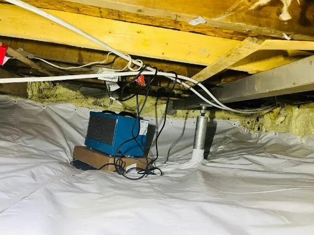 Problème d'isolation et de renforcement dans le vide sanitaire à Montréal-Nord, QC