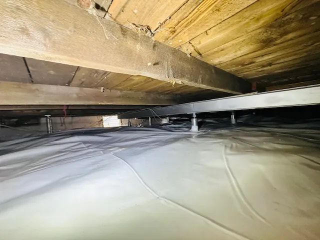 Problème d'isolation et de renforcement dans le vide sanitaire à Rigaud Québec, QC