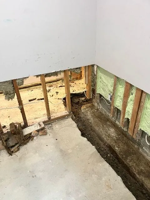 Waterproofing and Interior Drain Installation in Fabreville, Laval, QC Waterproofing and Interior Drain Installation in Fabreville, Laval, QC
