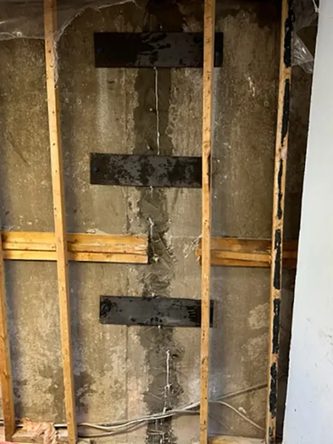 Repairing Internal Foundation Crack in Basement in Lasalle, Montreal, QC. After Repairing Internal Foundation Crack in Basement in Lasalle, Montreal, QC. After
