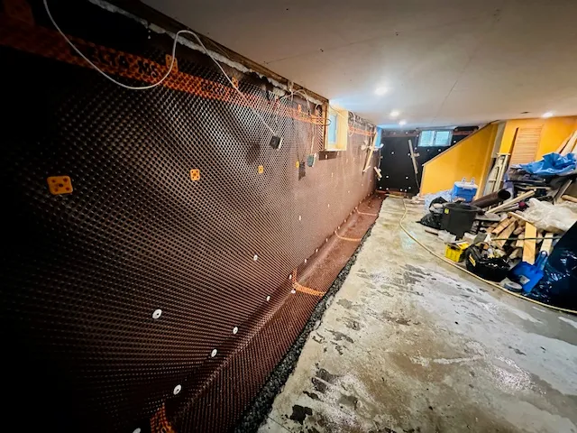 Interior Basement Waterproofing in Pointe-aux-Trembles, QC