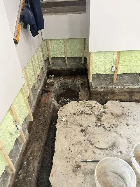 Waterproofing and Interior Drain Installation in Fabreville, Laval, QC Waterproofing and Interior Drain Installation in Fabreville, Laval, QC