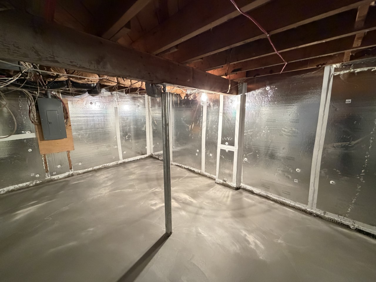 Isolation thermique du sous-sol avec panneaux isolants Isolation thermique du sous-sol avec panneaux isolants